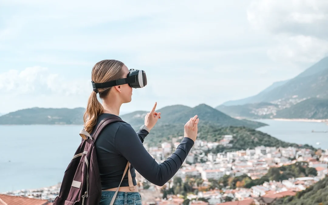 How can virtual reality contribute to the tourism?